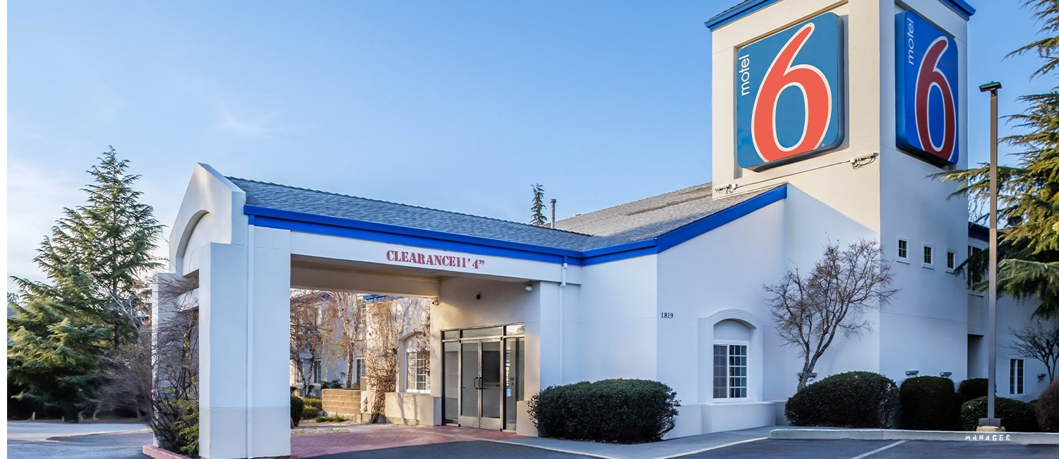 WELCOME TO MOTEL 6 AUBURN, LOCATED IN THE FOOTHILLS OF THE SIERRA NEVADA